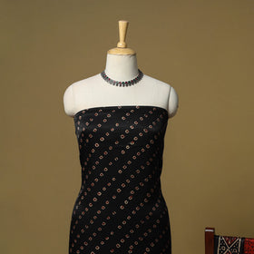Natural dyed modal silk 2pc unstitched dress material 04