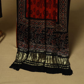 Natural dyed modal silk 2pc unstitched dress material 02