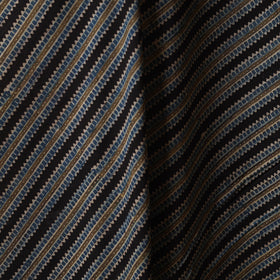 Black - natural dyed cotton fabric 23 - handcrafted