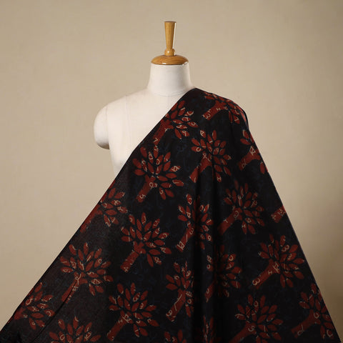 Natural dyed cotton bindaas hand fabric 10 - handcrafted