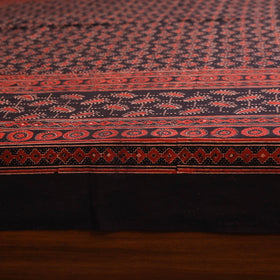 Black - natural dyed cotton double bed sheet set 01