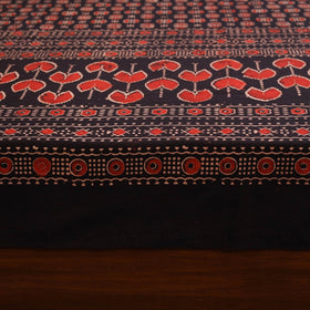 Black - natural dyed cotton double bed sheet set 02