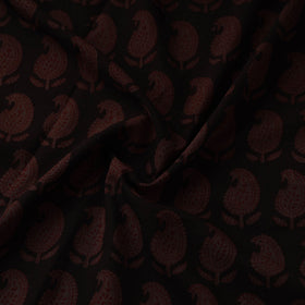 Natural dyed cotton hand bagh fabric 27 - handcrafted