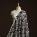 Natural dyed cotton hand block bagru print fabric 02