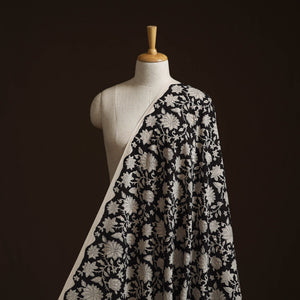 Natural dyed cotton hand block bagru print fabric 11