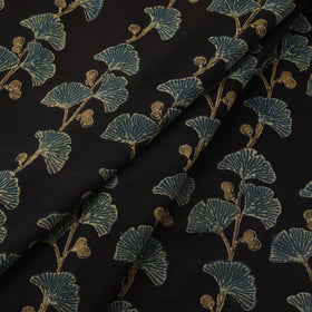 Natural dyed cotton kutch hand block ajrakh print fabric 05