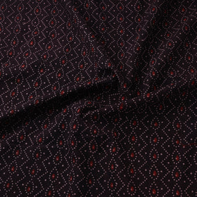 Natural dyed cotton kutch hand block ajrakh print fabric 21