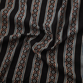Natural dyed cotton kutch hand block ajrakh print fabric 43