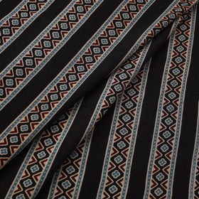 Natural dyed cotton kutch hand block ajrakh print fabric 43