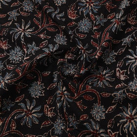 Natural dyed cotton kutch hand block ajrakh print fabric 59