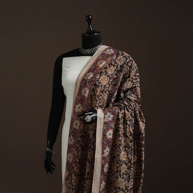 Natural dyed cotton pedana kalamkari dupatta 02