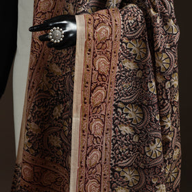 Natural dyed cotton pedana kalamkari dupatta 06