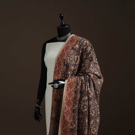 Natural dyed cotton pedana kalamkari dupatta 10