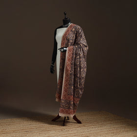 Natural dyed cotton pedana kalamkari dupatta 10