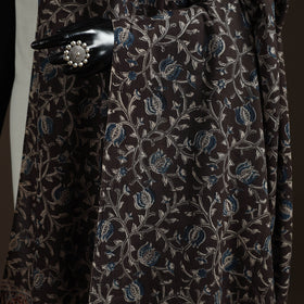 Natural dyed cotton pedana kalamkari dupatta 18