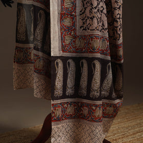 Natural dyed cotton pedana kalamkari dupatta 19