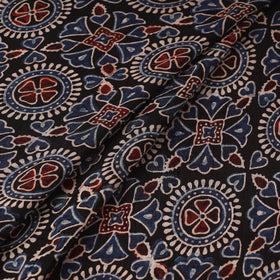 Natural dyed dola silk hand fabric 44 - handcrafted