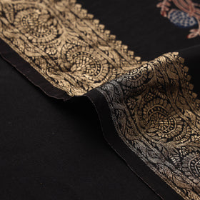 Natural dyed dola silk hand fabric 04 - handcrafted