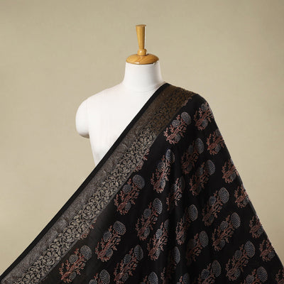 Natural dyed dola silk hand fabric 07 - handcrafted