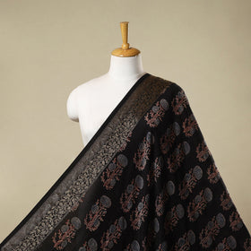 Natural dyed dola silk hand fabric 07 - handcrafted