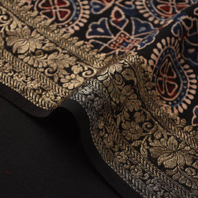 Natural dyed dola silk hand fabric 40 - handcrafted