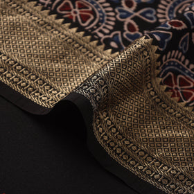 Natural dyed dola silk hand fabric 44 - handcrafted