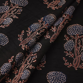 Natural dyed dola silk hand fabric 45 - handcrafted