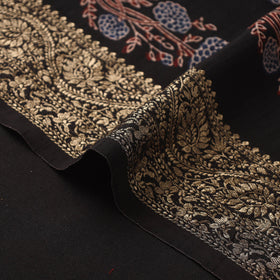 Natural dyed dola silk hand fabric 45 - handcrafted