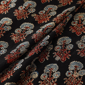 Natural dyed dola silk jacquard buti fabric 17 - handcrafted