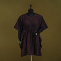 Natural dyed hand akola cotton medium kaftan 77