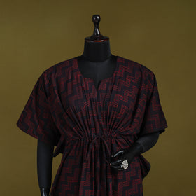 Natural dyed hand akola cotton medium kaftan 86