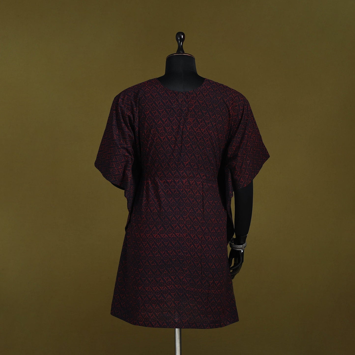 Natural dyed hand akola cotton medium kaftan 92