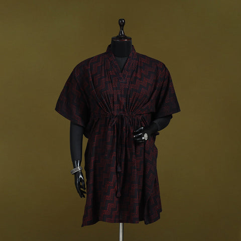 Natural dyed hand akola cotton medium kaftan 93