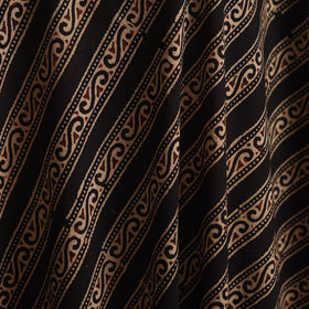 Natural dyed hand block cotton ajrakh print fabric 09