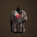 Natural dyed hand block kalamkari print patchwork cotton