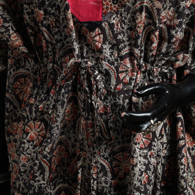 Natural dyed hand block kalamkari print patchwork cotton