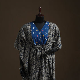 Natural dyed hand block kalamkari print patchwork cotton