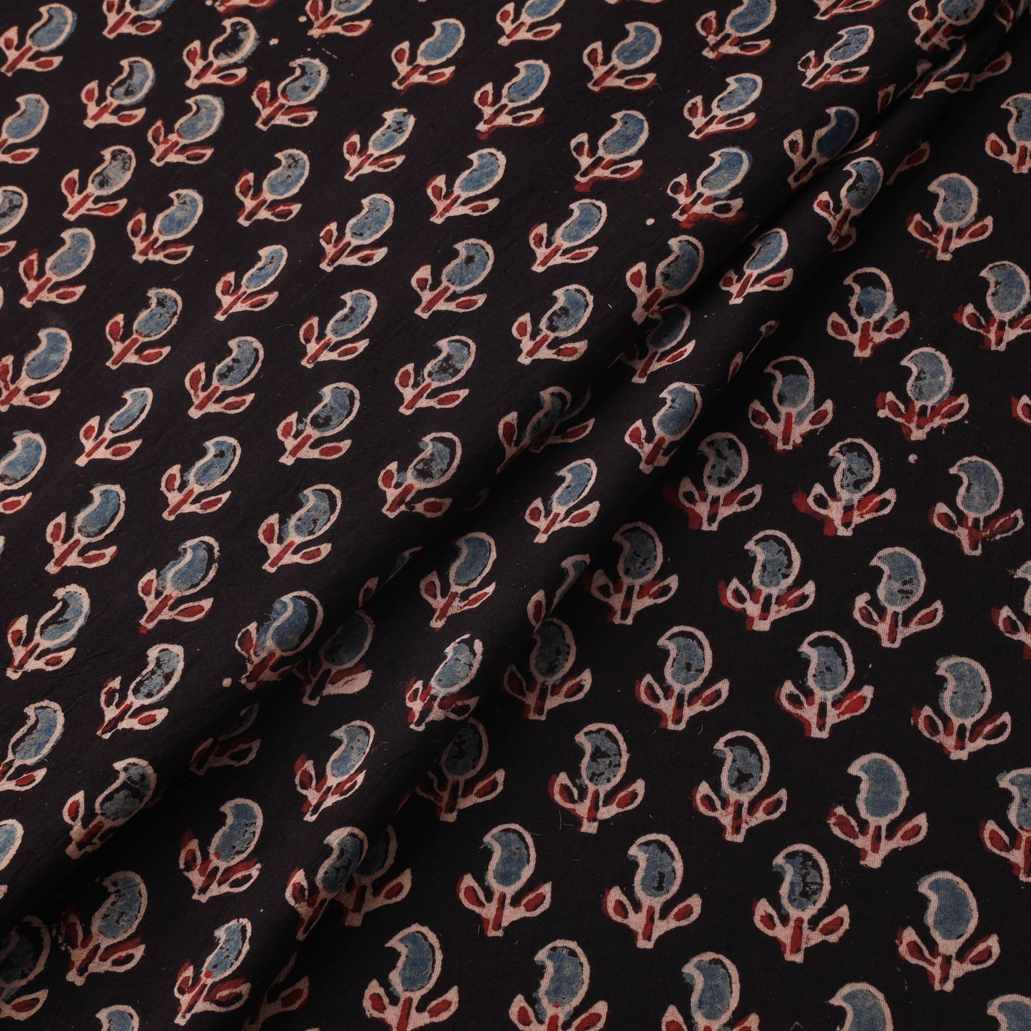 Natural dyed hand cotton fabric 16 - handcrafted