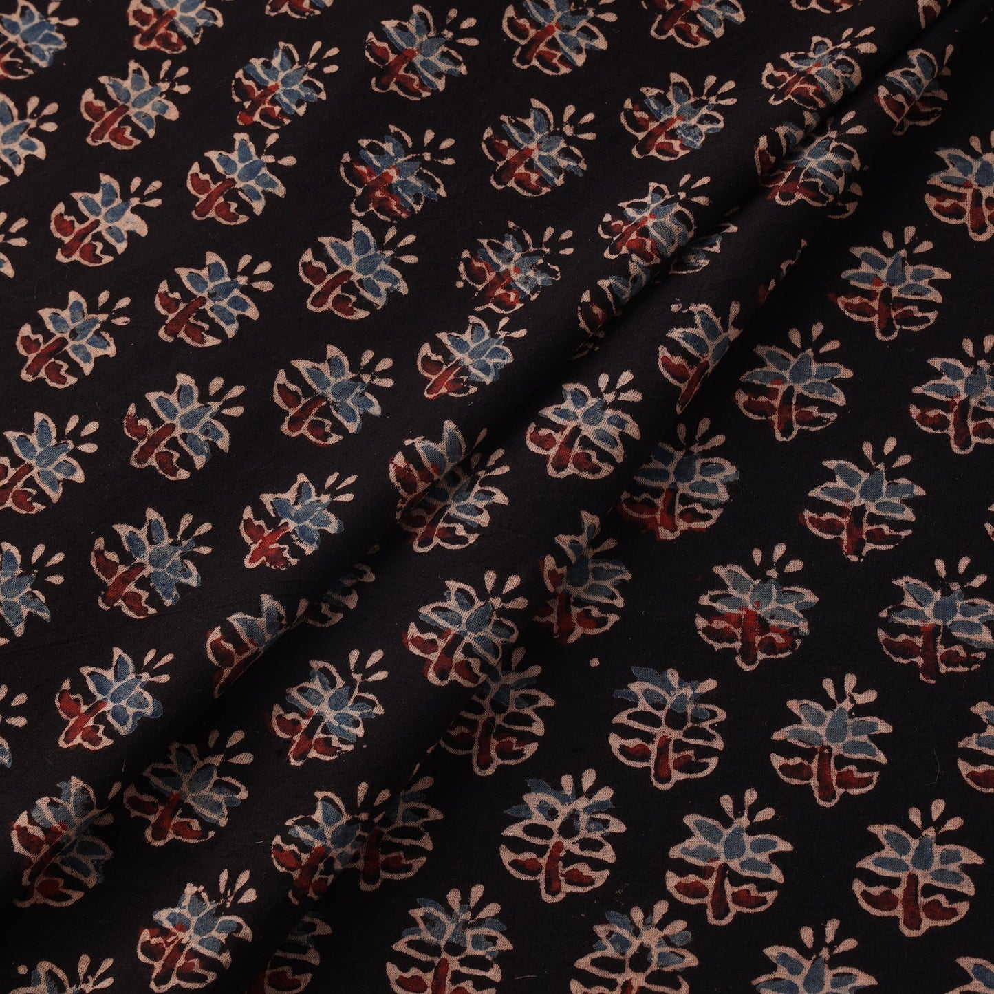 Natural dyed hand cotton fabric 31 - handcrafted