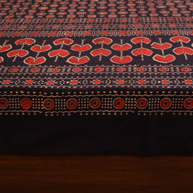 Black - natural dyed cotton double bed sheet set 02