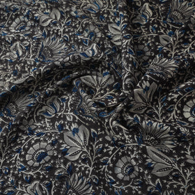 Natural dyed hand block print cotton kalamkari fabric 03