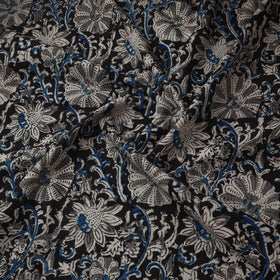 Natural dyed hand block print cotton kalamkari fabric 05