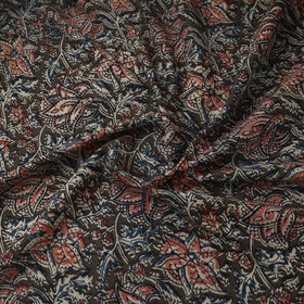 Natural dyed hand block print cotton kalamkari fabric 08