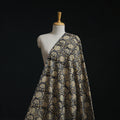 Natural dyed hand block print cotton kalamkari fabric 11