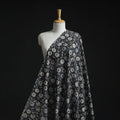 Natural dyed hand block print cotton kalamkari fabric 12