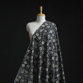 Natural dyed hand block print cotton kalamkari fabric 12