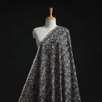 Natural dyed hand block print cotton kalamkari fabric 26