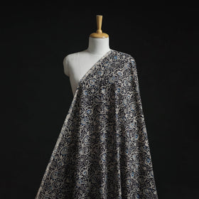 Natural dyed hand block print cotton kalamkari fabric 26