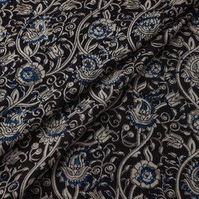 Natural dyed hand block print cotton kalamkari fabric 26