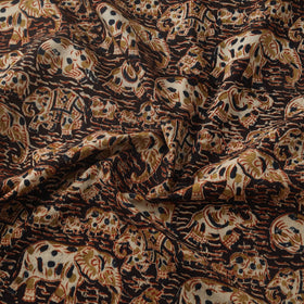 Natural dyed hand block print cotton pedana kalamkari